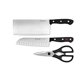Wusthof Gourmet Messerset (chinesische Santoku-Kochschere) (Set 3)