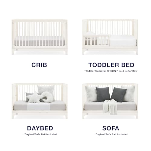 Image of babyGap Wren 4-in-1 Convertible Crib by Delta Children - Greenguard Gold Certified, Antique White