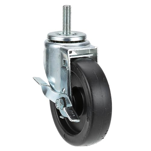 Exact FIT for All Points 263269 Caster Threaded STEM-W/Brake - Replacement Part by MAVRIK