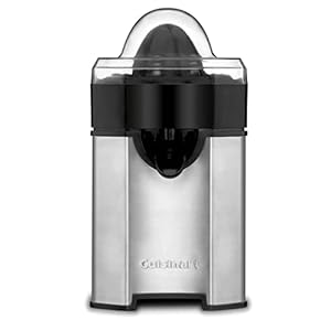 Cuisinart CCJ-500P1 Pulp Control Citrus Juicer, 1, Black/Stainless