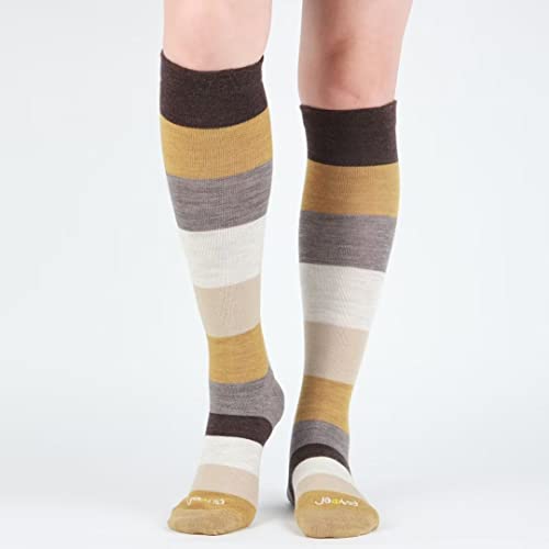 Image of ja vie Women & Men Comfy 75% Merino Wool Compression Socks 15-20mmHg Extra Soft