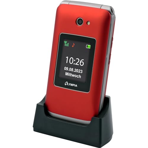 OLYMPIA Vitus 4G Rouge débloqué pour appeler vos proches en toute liberté