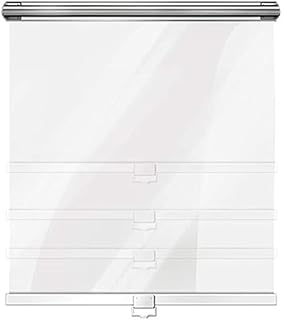 XIAOLIN Walcowa Niewidoczna Clear Szerokie 70/80/90/100 / 110/120 Cm, Wodoodporna Opustoszoodporna Kurtyna Przeglądaj Ciepły(Size:80x190cm/31.4"x74.8")