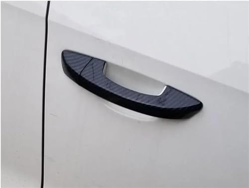 Cubierta de manija para Scirocco 3 Mk3 (2008-2015), embellecedor negro exterior 3