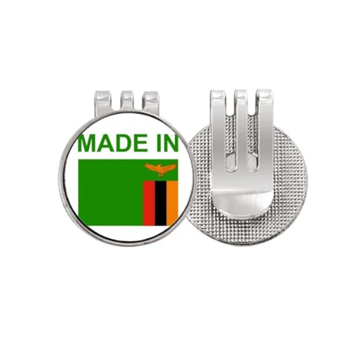 Marqueur de balle de golf Zambie no/no évite de perdre son repère green