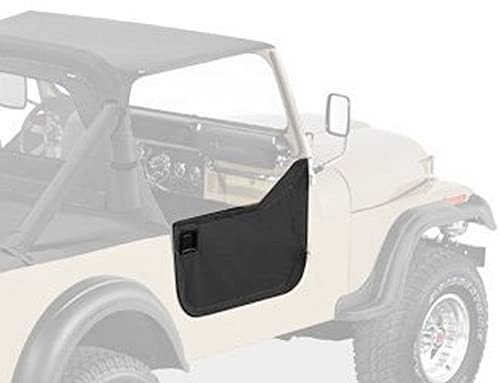 Bestop 5303801 Black Lower Fabric Half Doors For 1980-1995 Cj7/Wrangler #TOP11