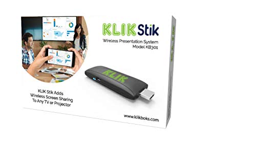 KLIK Stik Wireless Presentation and Video Collaboration System Dongle with Wi-Fi & HDMI