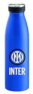 Inter I M Blau Edelstahl Trinkflasche 500 ml