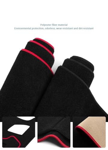Couverture tableau de bord voiture MG 5 finition noire premium - 4