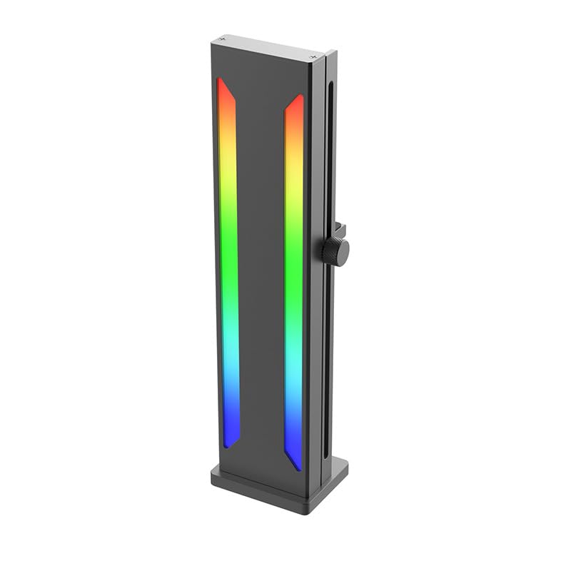 Soporte para GPU con base magnética y ARGB negro miniatura 1