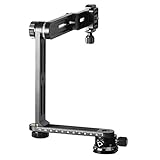 Sirui PB-10 Multiaxial Panoramakopf mit 360 Grad Nodalpunktadapter für VR Panoramen schwar