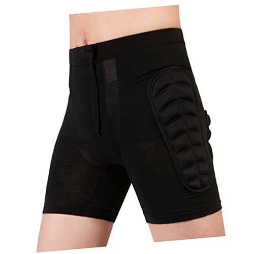 BESPORTBLE Skiing Protective Gear for Boys and Girls Adults Black Sturdy Impact Resistance Comfortable Fit