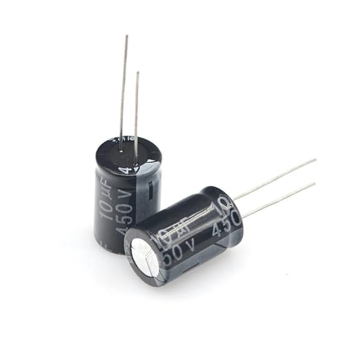 Condensateur 450V 10uF en aluminium haute durabilité pour filtrage audio pur