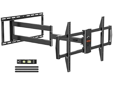 ELIVED Long Arm TV Mount for Most 42-90 Inch tvs, Full Motion Wall Bracket with 40.4 inch Long Extension Articulating TV Wall Mount, Max VESA 800x400mm, Holds up to 150lbs, fits Wood Studs 12"-24".