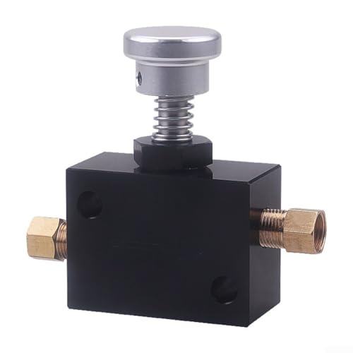 Brake Valve, Aluminum Alloy Car Short Style Proportioning Valves Universal Brake Valve Pressure Regulator