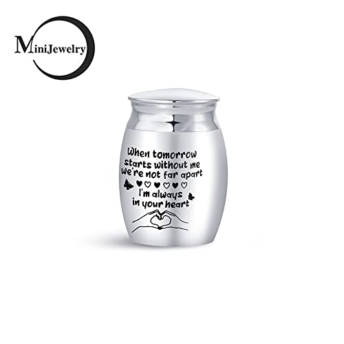 We are not Far Apart Mini Cremation Urn for Human Ashes Family Cremation Memorial Keepsake I am Always In Your Heart Dad Mum Pets Sister - Image 2