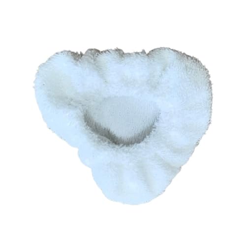 Gettimore Kleine dreieckige Mikrofaserhauben für Dupray, für MCCULLOCH und awasky Dampfreiniger, 5 oder 10 Stück wiederverwendbare waschbare Pads