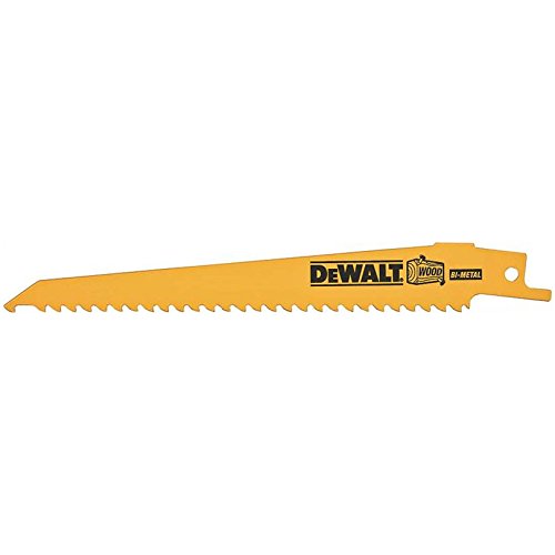 Dewalt DW4848 9" 5/8 TPI Wood Cutting Reciprocating Saw Blades
