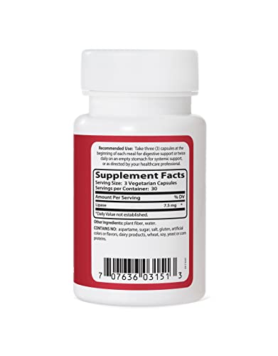 Ness Enzymes Lipase #5 90 Caps #TOP1