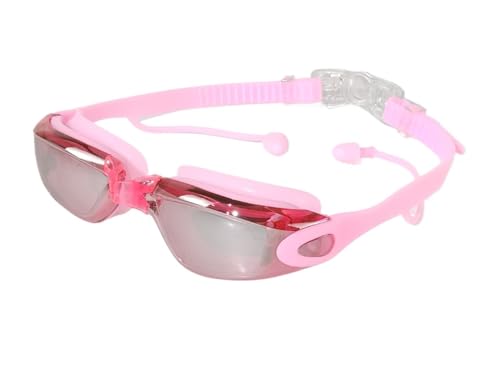 Waterproof Professional Racing Goggles Silicone Swimming Lenses Electroplated