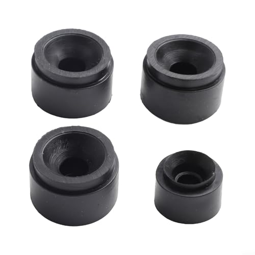 Engine Cover Mounting Rubber Grommets Set of 4 Compatible with OEM 07C103226B and 06J103226 Black for Car and Truck Engines
