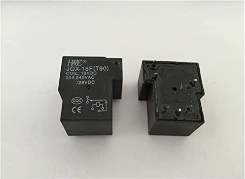 Mini relais JQX-15F 30A commutateur électromagnétique puissant 12V pour circuits PCB exigeants