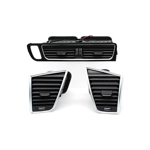 Grille d'aération pour Q5 réglable pour flux d'air optimal 3 pièces