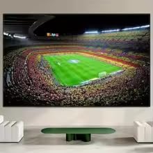 Camp Nou décoration murale vibrante pour revivre les émotions du football