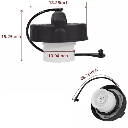 Bouchon essence Dodge Caravan Nitro Viper référence 52030433AB - 4