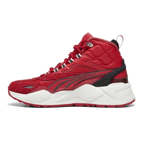 PUMA Mens Scuderia Ferrari Rs-X High Sneakers Shoes Casual - Red3