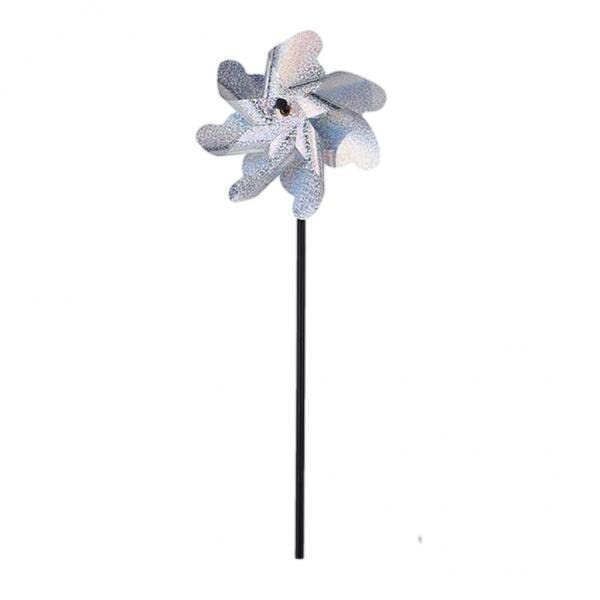 Bnf® 2xBird Repelling Windmill Decor Bird Driving Stake for Garden Outdoor Lawn 7 Leaf-image-34