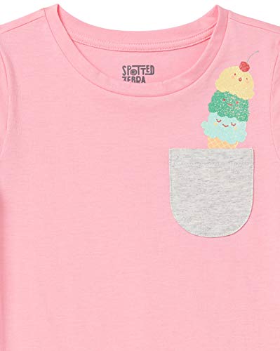 Image of Amazon Essentials Girls and Toddlers' Short-Sleeve and Sleeveless Tunic Tops (Previously Spotted Zebra)