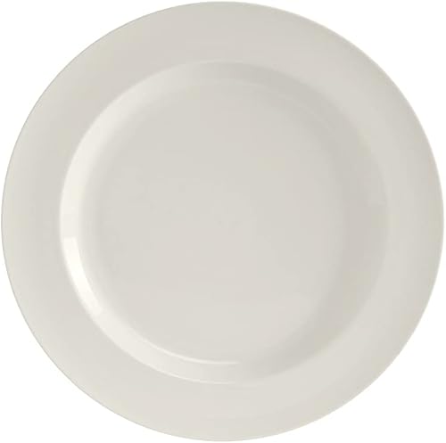 Miniatura 5 de Tuxton China AMU-007 plato, 10.3 in (de) diámetro, redondo(s), borde ancho, apto para microondas y lavavajillas, horno, Totalmente vitrificado, de