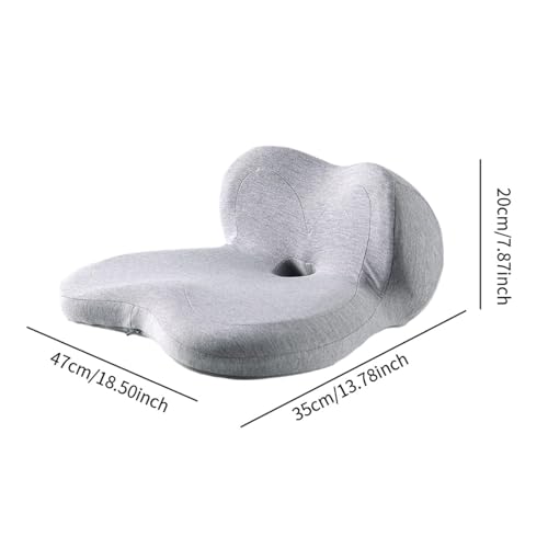 Coussin de chaise de bureau ergonomique pour corriger la posture et éviter les glissements