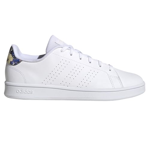 Image of adidas Womens Advantage Lace Up Sneakers Shoes Casual - White