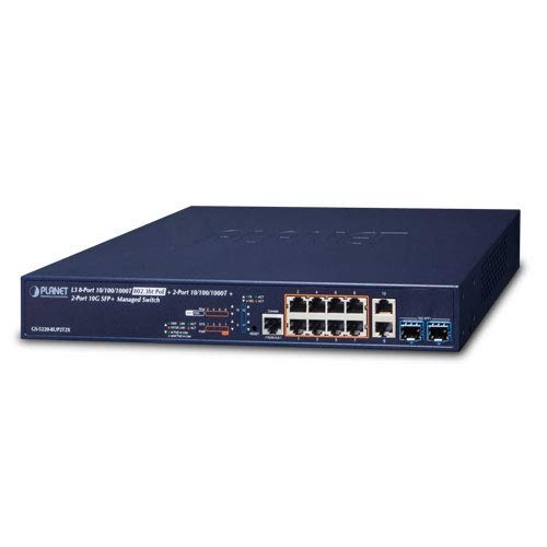 Amazon | 【国内正規品】PLANET GS-5220-8UP2T2X レイヤ3 8ポート 