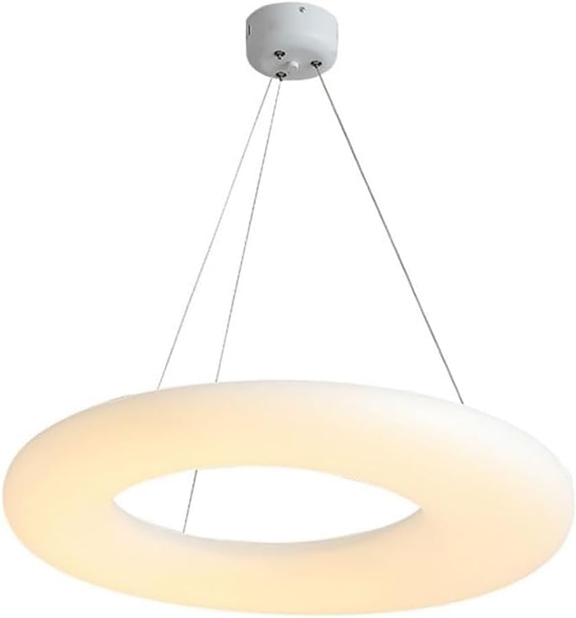 Chandelier luminaire rustique salon et grand lustre moderne acrylique blanc