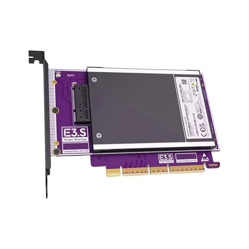 Carte PCIe 5.0 vers EDSFF E3.S pour mettre à niveau un stockage NVMe
