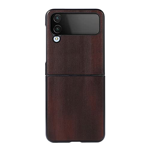 Coque antichoc Samsung Galaxy Z Flip4 5G étui rigide café