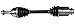 GSP NCV47009 CV Axle Shaft Assembly - Right Front (Passenger Side)