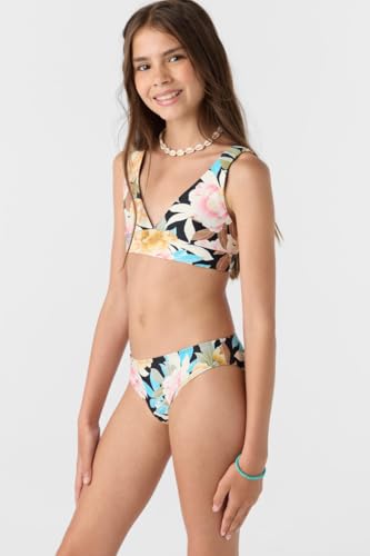 O'NEILL Girl's Fixed Bralette Set in Floral Print4