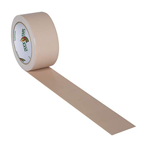Image of Duck Brand 283264 Color Duct Tape, Single Roll, Beige, 60 Foot