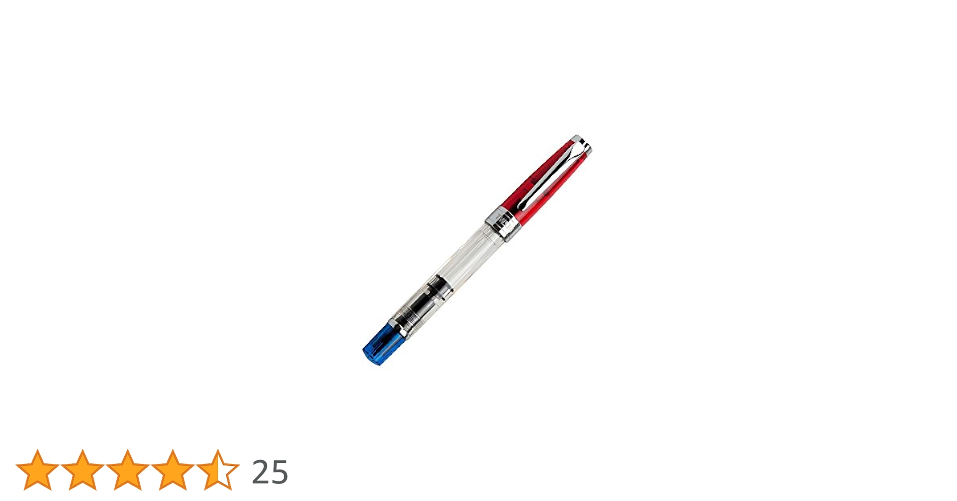 TWSBI Diamond 580 Ruby Red 細字 (F) TWSBI Diamond 580 Fountain Pen - RBT – Muze Pens
