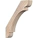 Ekena Millwork BRC06X26X32OLY00SDF 5 1/2"W x 26"D x 32"H Olympic Smooth Knee Brace, Douglas Fir