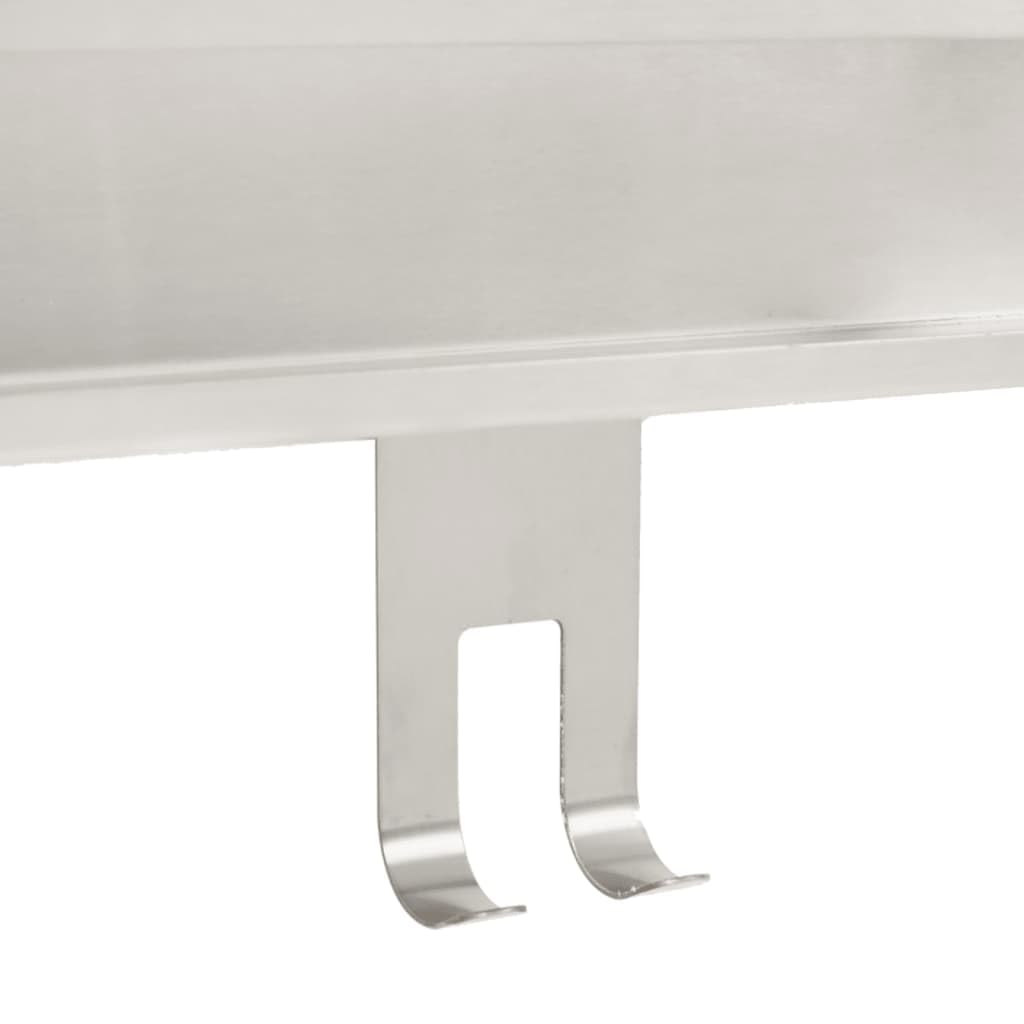 Cesta de ducha colgante de acero inoxidable cepillado 304 con diseño 2 en 1 para baño, con amplio espacio de almacenamiento, soporta hasta 20 kg, adecuado para puertas de ducha de hasta 25 mm