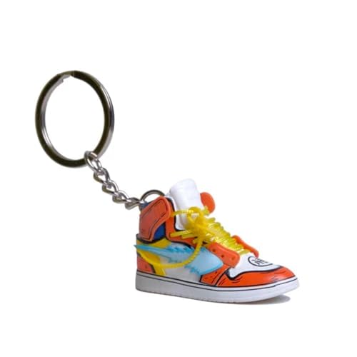 Image of CLA6 3D Sneaker Keychain | Miniature Shoe Keyring | Handcrafted And Hand-painted | Diverse Collection | Unisex