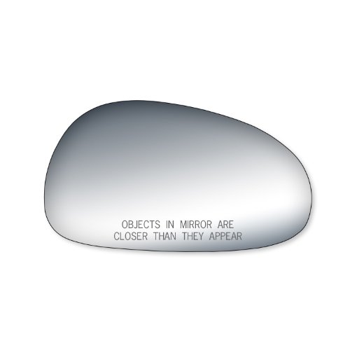 Fit System 90043 Ford Mustang Passenger Side Replacement Mirror Glass, Regular