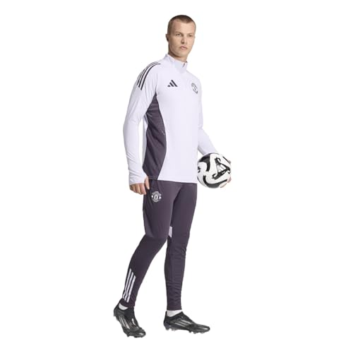 adidas Haut MUFC Trn pour homme, violet/noir, L