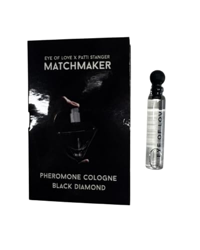 EOL EYE OF LOVE Matchmaker Black Diamond Sample, Pheromone Cologne for All Genders, 1ml Tester