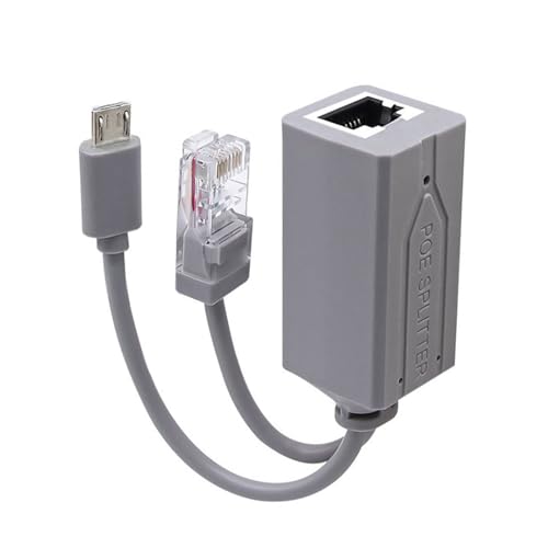 YUGSHNKFC Le Convertisseur Répartiteur USB Efficace Fournit Une Sortie 5 V À Partir d'une Entrée 48 V pour Les Périphériques USB Données Ethernet Et Alimentation Répartiteur PoE Actif